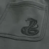 Baggy joggingbroek met slangengrafiek