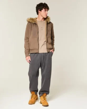 Baggy joggingbroek met sterrenprint