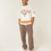Baggy joggingbroek met trekkoord Baggy joggingbroek met trekkoord