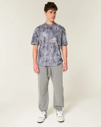Baggy joggingbroek met trekkoord
