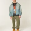 Baggy joggingbroek met trekkoord Baggy joggingbroek met trekkoord