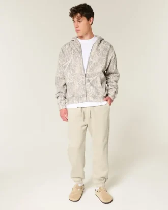 Baggy joggingbroek met trekkoord