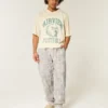 Baggy joggingbroek met trekkoord Baggy joggingbroek met trekkoord