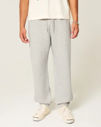Baggy joggingbroek met trekkoord