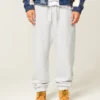 Baggy joggingbroek met trekkoord Baggy joggingbroek met trekkoord