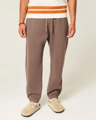 Baggy joggingbroek met trekkoord