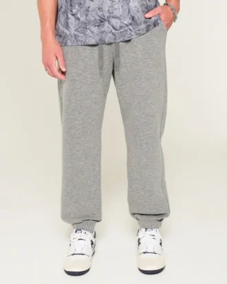 Baggy joggingbroek met trekkoord
