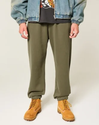Baggy joggingbroek met trekkoord