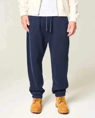 Baggy joggingbroek met trekkoord