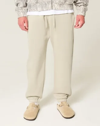 Baggy joggingbroek met trekkoord