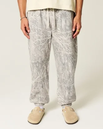 Baggy joggingbroek met trekkoord