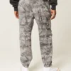Baggy joggingbroek met trekkoord Baggy joggingbroek met trekkoord