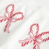 Baggy joggingbroek met zuurstokjesprint