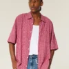 Baggy shirt met korte mouwen Baggy shirt met korte mouwen