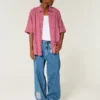 Baggy shirt met korte mouwen Baggy shirt met korte mouwen