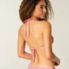 Bandeau-bikinitop met strik aan de voorkant