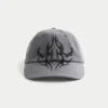 Baseballpet met tatoeage-borduursel