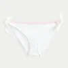 Bikini-broekje met gestikte zijbandjes