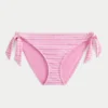 Bikini-broekje met gestikte zijbandjes