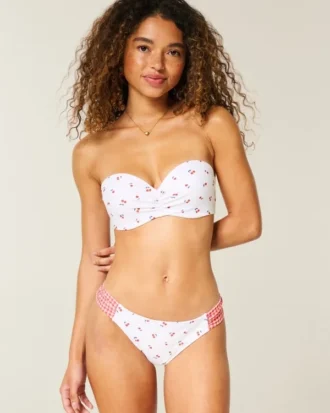 Bikinibroekje met brede bandjes