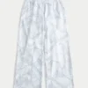 Blauwe camouflage baggy joggingbroek