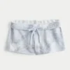 Blauwe camouflage fleece minishort Blauwe camouflage fleece minishort
