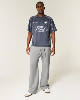 Bootcut joggingbroek