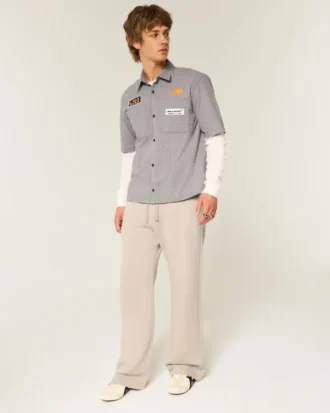 Bootcut joggingbroek