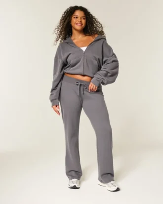 Bootcut joggingbroek