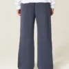 Bootcut joggingbroek met cijferprint Bootcut joggingbroek met cijferprint