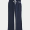 Bootcut joggingbroek met cijferprint Bootcut joggingbroek met cijferprint