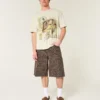 Boxy Baylor University Bears T-shirt met opdruk