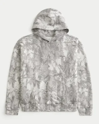 Boxy Camo Hoodie