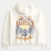 Boxy Club América Las Águillas hoodie met print