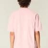Boxy Crop Heavyweight Washed Crew T-shirt Boxy Crop Heavyweight Washed Crew T-shirt