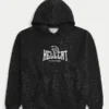 Boxy Dodge Hellcat-hoodie met luipaardprint