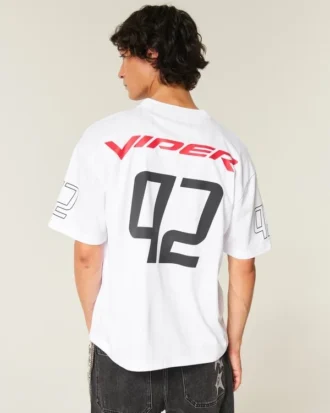 Boxy Dodge Viper Graphic voetbalshirt