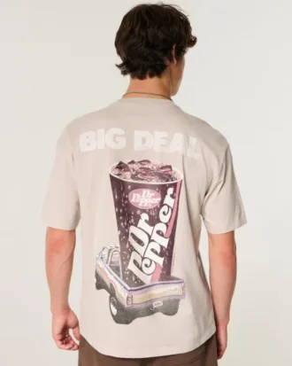 Boxy Dr Pepper Graphic T-shirt