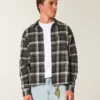 Boxy flanellen overhemd Boxy flanellen overhemd