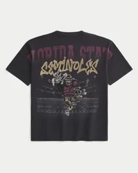 Boxy Florida State University Seminoles T-shirt met print