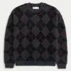Boxy Fuzzy Crew Sweater Boxy Fuzzy Crew Sweater
