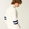 Boxy Half-Zip Argentina Graphic Sweatshirt Boxy Half-Zip Argentina Graphic Sweatshirt