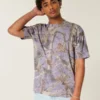 Boxy Heavyweight Camo Crew T-shirt
