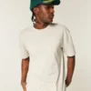 Boxy Heavyweight Cotton Crew T-shirt Boxy Heavyweight Cotton Crew T-shirt