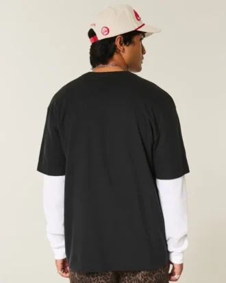 Boxy Heavyweight Cotton Crew T-shirt