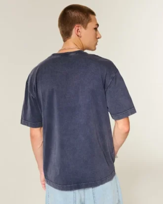 Boxy Heavyweight Cotton Crew T-shirt