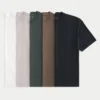Boxy Heavyweight Cotton Crew T-shirt 5-pack Boxy Heavyweight Cotton Crew T-shirt 5-pack