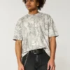 Boxy Heavyweight Crop Camo Crew T-shirt Boxy Heavyweight Crop Camo Crew T-shirt