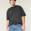 Boxy Heavyweight Crop Crew T-shirt
