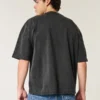 Boxy Heavyweight Crop Crew T-shirt